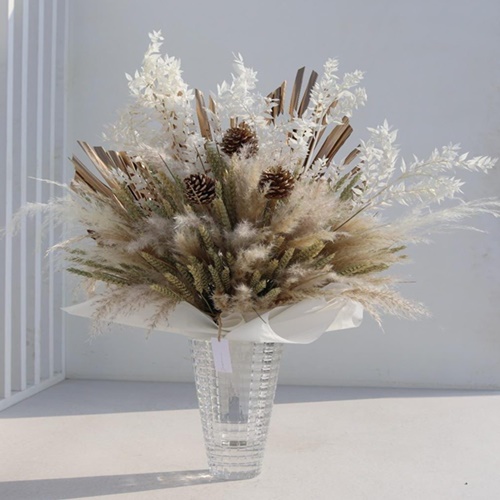 The Crescent dried flowers